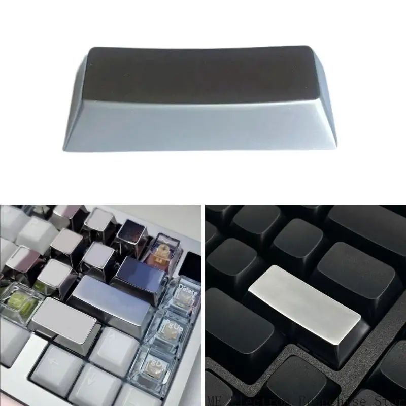 T5EA ZINC Alloy 2.25U ป้อนความสูงดั้งเดิมของ KeyCap, Keycap โลหะที่ทนต่อรอยขีดข่วนสำหรับสวิตช์คีย์บอร์ดเชิงกล