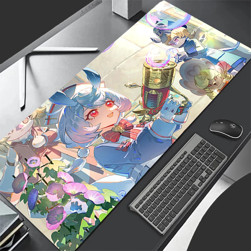 

Mousepad Computer Gaming Accessories Keyboard Pad Office Rubber Mouse Pad Decoracion Desk G-genshin Impact Sigewinne Mouse Mat