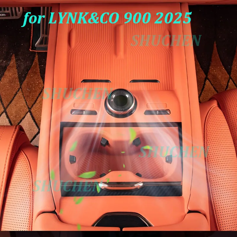 

Car Wireless Charging Cover Silicone Pad for LYNK&CO 900 2025 Central Console Gear Panel Anti-slip Cover Interior Accessories
