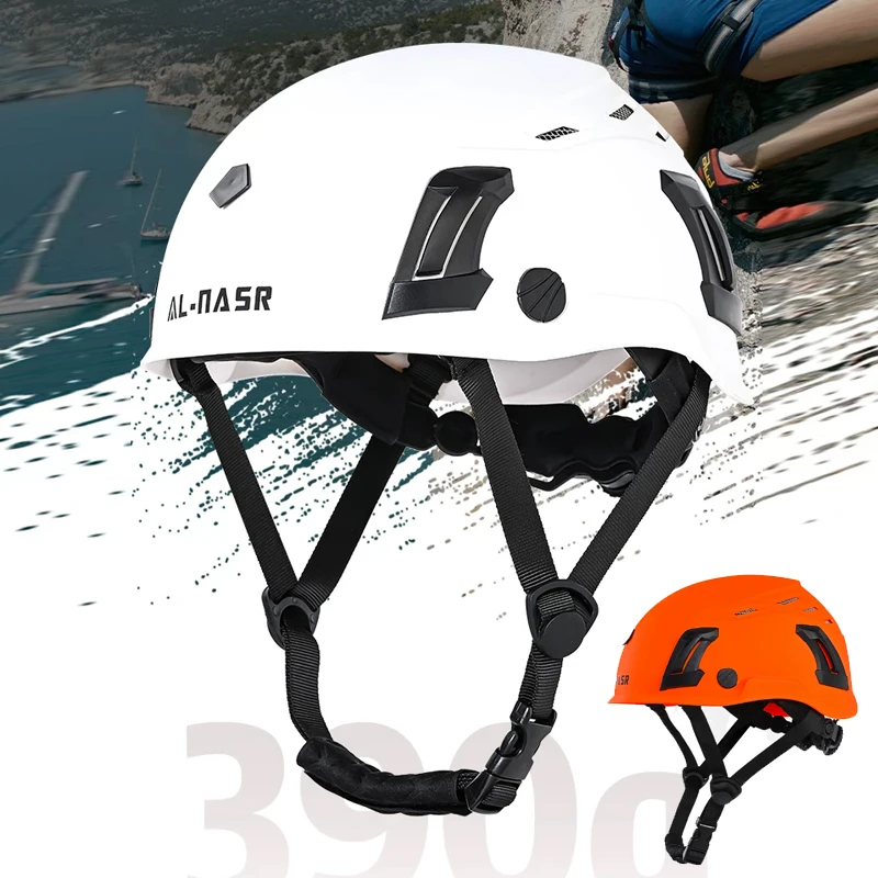Adjustable Outdoor Protective Helmet,Mountain Climbing, Expansion Rescue,Upstream Anti Impact Ultra Light Sports Safety Helmet