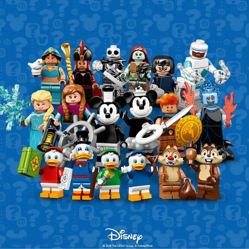 Disney Minifigures Complete Disney Series 2 Surprise Blind Bag Mickey Minnie Limited Edition Collectible Ornament Model 71024