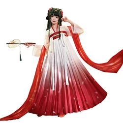 2025 New Maomao Cosplay Costume for Halloween Christmas Cute long dress New The Apothecary Diaries Dancing in a red dress