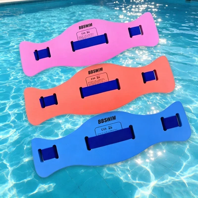 EVA Swimming Waist Float Belt Adjustable Buckle Strap Water Sports Auxiliary Equipment For Pool Swim Learning Water Activity Use
