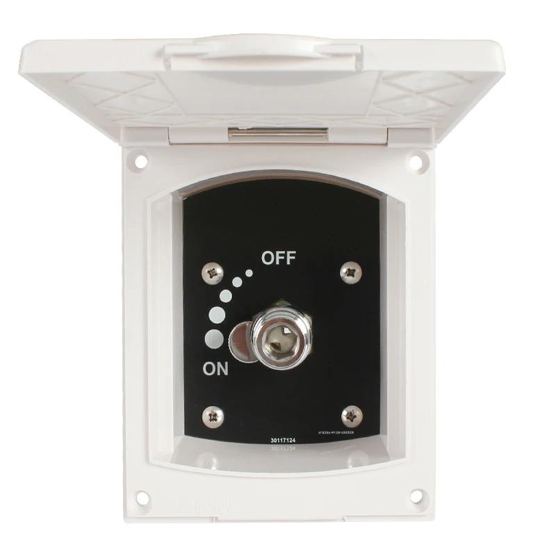 بخاخ توصيل سريع خارجي من RV Inlet Hatch ومجموعة صندوق رش خارجي