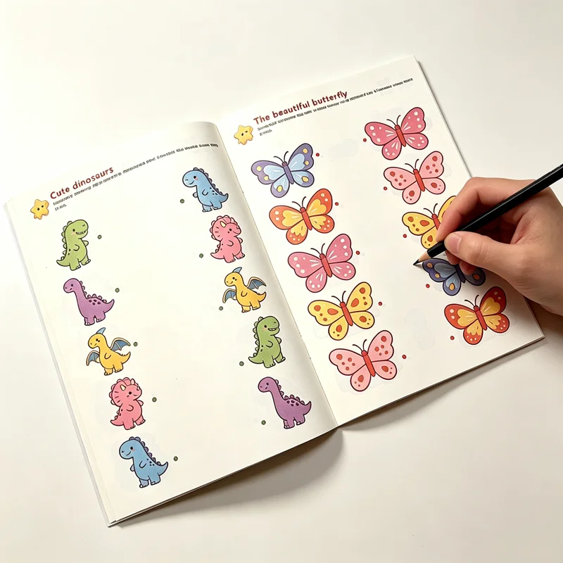 Early Learning Kit for Two Books: Finding Similarities and Related Connections - Fun Activities for 3-6 Year Old Children