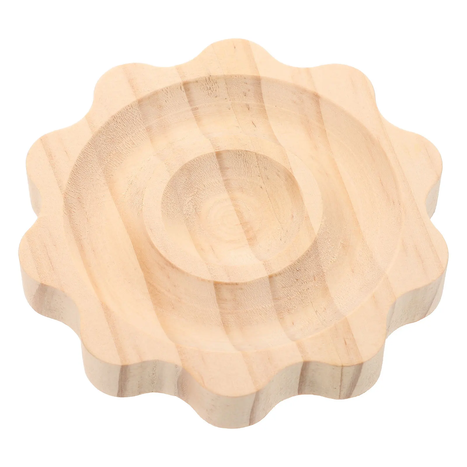 

Wooden Bracelet Display Plate Jewelry Organizer Sturdy Bead Tray Compact Storage Board for Jewelry Making Bead Tray