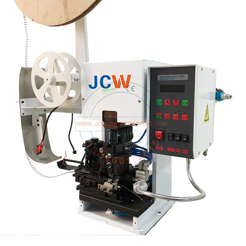 

JCW-2TD Semi-Automatic Cable Stripping and Crimping Machine for All Cable Terminal Crimp Machine
