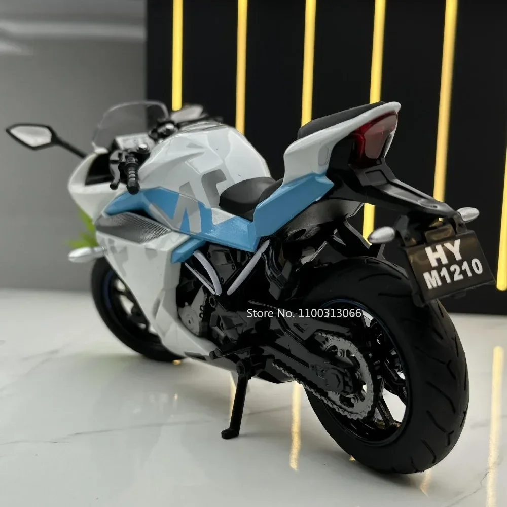 1:12 primavera brisa 250 sr modelo de motocicleta brinquedos liga diecast som luz pneus borracha motores em miniatura presentes natal para meninos