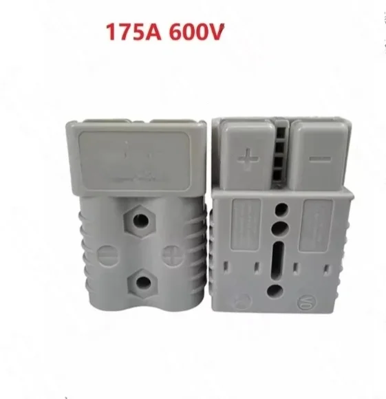 k05 k3 2PCS 175A 600V Heavy Duty Battery Connector Plug Socket for EV Forklift Winch RV Charging System