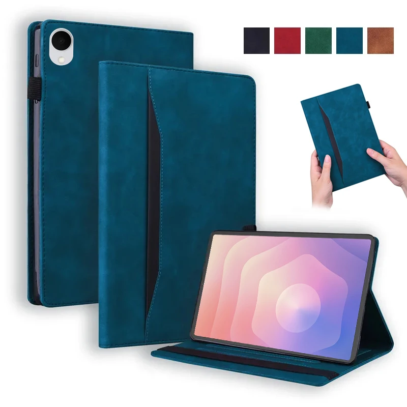 

Чехол для Samsung Tab S11, чехол 11 дюймов, роскошный кошелек-подставка для планшета, Funda для Galaxy Tab S11, 11-дюймовый чехол SM-X730 X736B