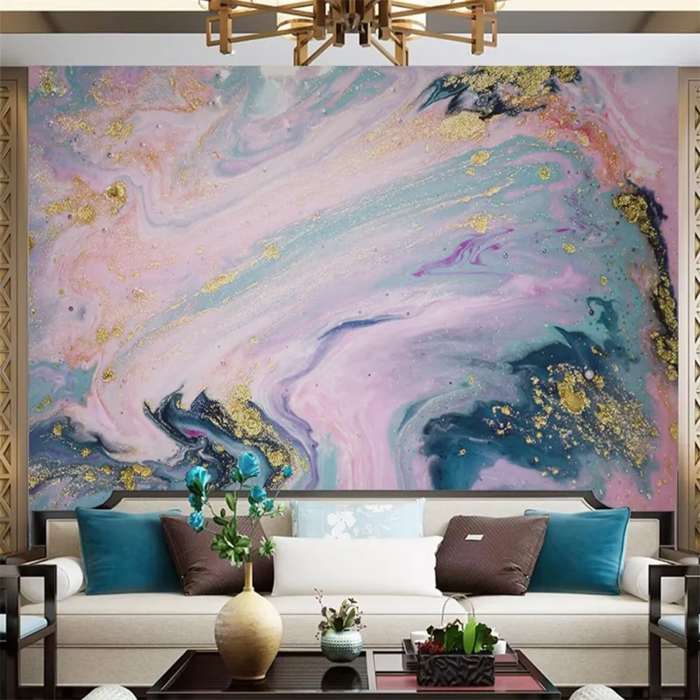 

Custompink камень фото papel фреска обои для настенной живописи спальня 3D художественные обои для гостиной украшение дома дома