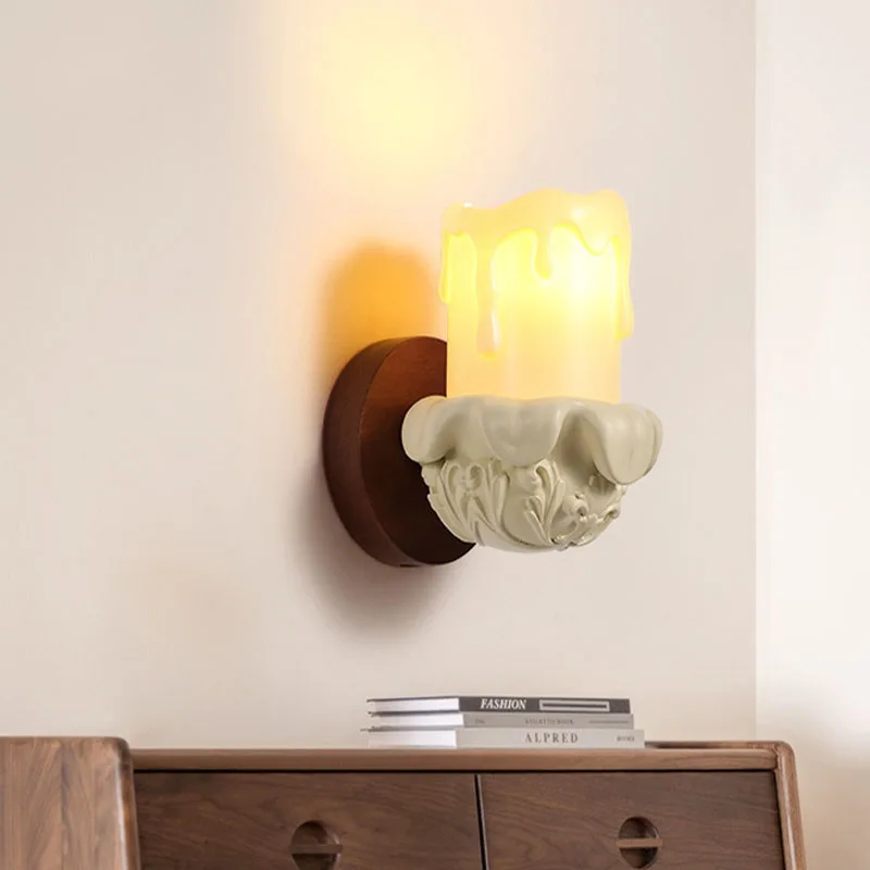 Indoor wall lamp dining room bar counter living room background wall decoration lighting environmentally friendly resin lighting