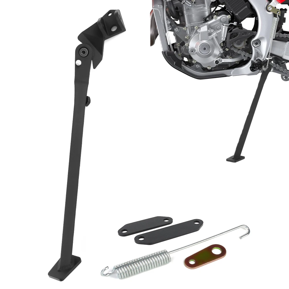 

For Honda CR125R CR250R 2002-2007 CRF450X 2004-2016 CRF250R CRF450R Motorcycle Kickstand Side Stand Kit Parking Footrest Bracket