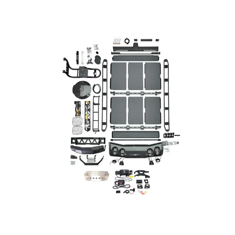 4x4 Professional Off Road Edition Set Body Kit Stainless Steel Carbon Fiber For Benz G-Class W464 G63 G500 G400D G350D 2019+