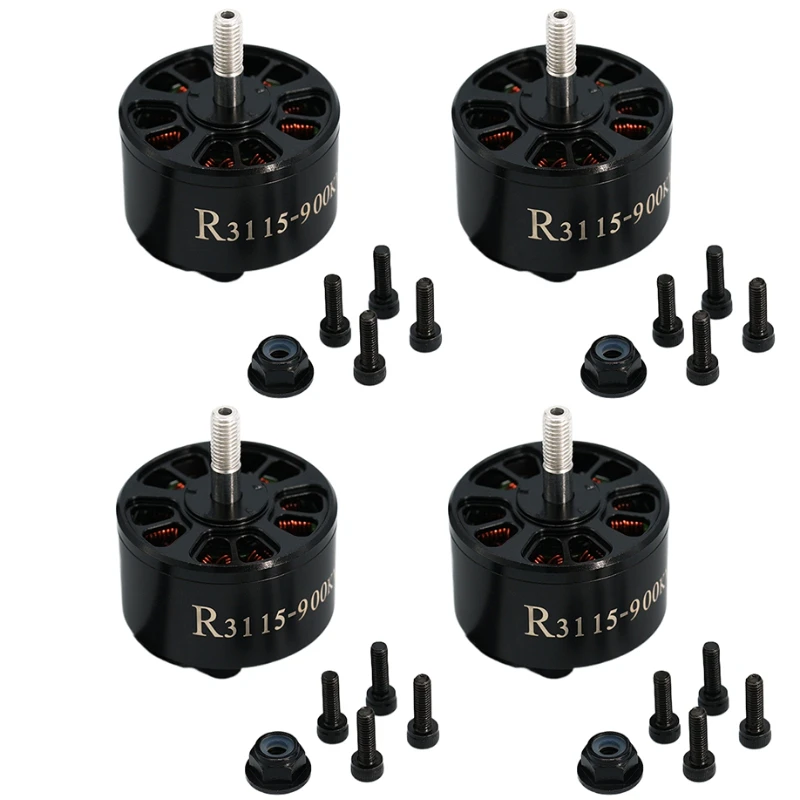 Motor RC X3115 3115 900KV 1050KV 1200KV 6S Motor sin escobillas para FPV Freestyle 9 pulgadas 10 pulgadas Cinelifter de largo alcance RC Dron FPV