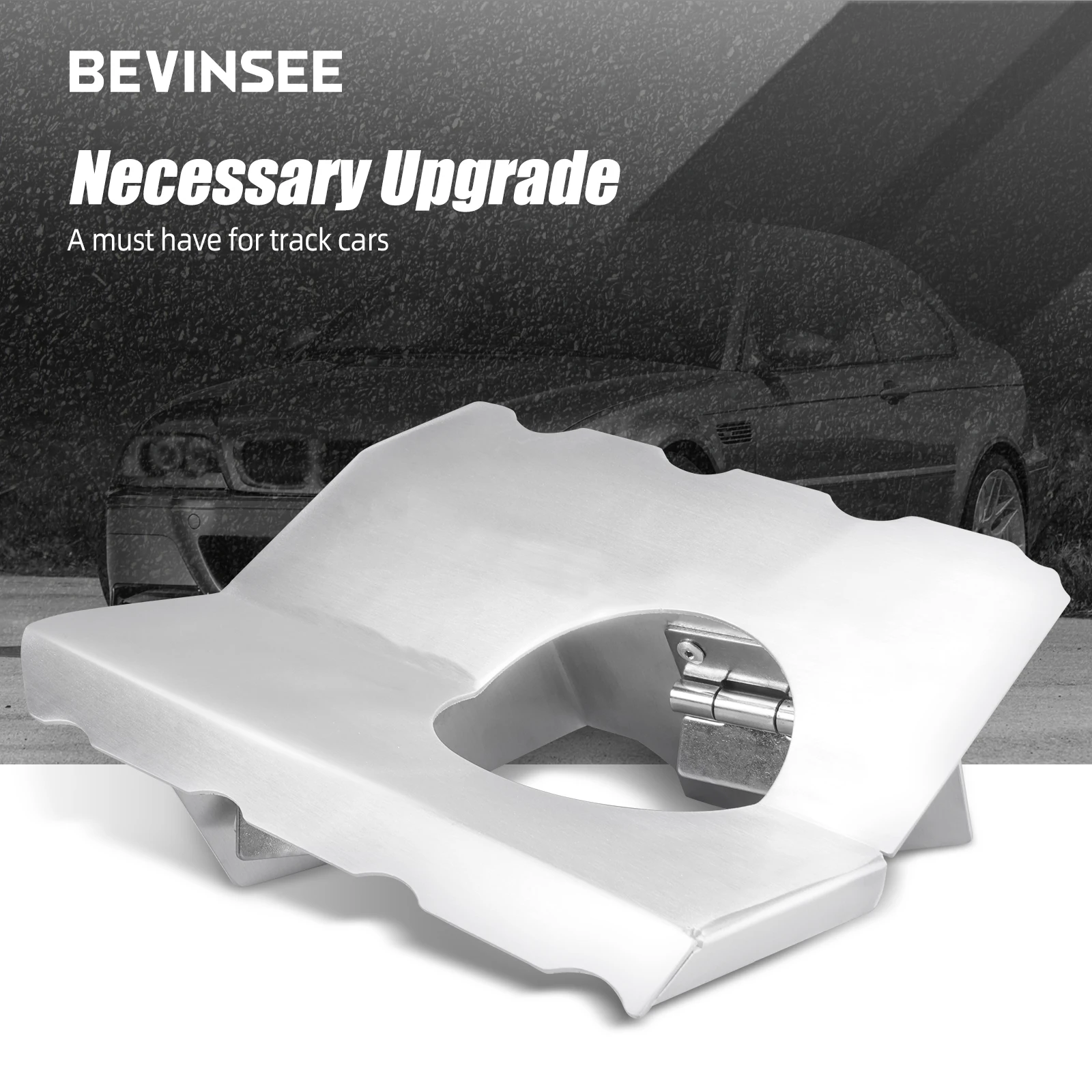 BEVINSEE Aluminum Oil Pan Baffle For BMW E46 320i 323i 323Ci 325i 328i 328Ci 330i 330Ci M54 M52TU Engine Car Parts 11131432703