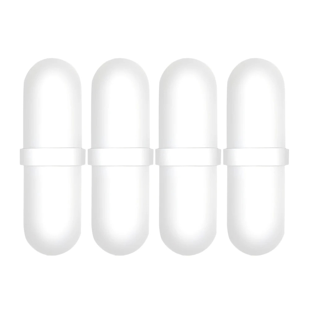 

4pcs Magnetic Stir Bar Pp Stirring Rod Capsule Shaped Stir Bars Laboratory Stirrer Reusable Lab Experiment Tools