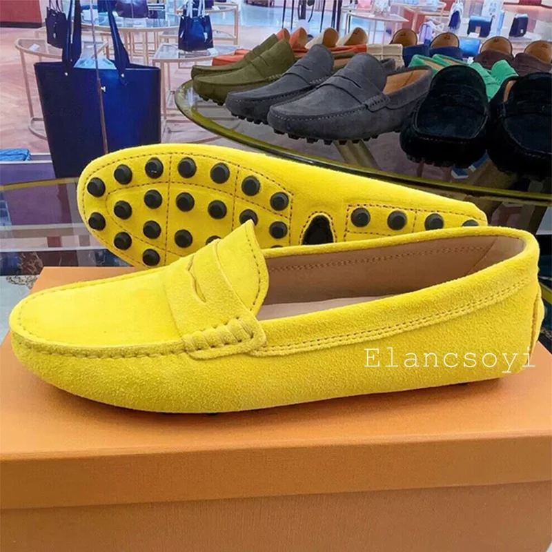 Primavera otoño ante nuevo Color sólido zapatos planos mujeres punta redonda Retro mocasines perezosos diario Casual zapatos cómodos para caminar