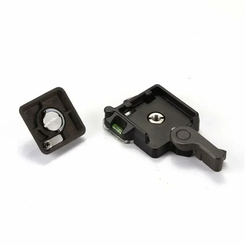 DSLRカメラ、モノポッド、取り外し可能なクランプ、交換用三脚、耐久性、実用的、便利、40x40mm、1/4 "-3/8" 用のクイックリリースプレート