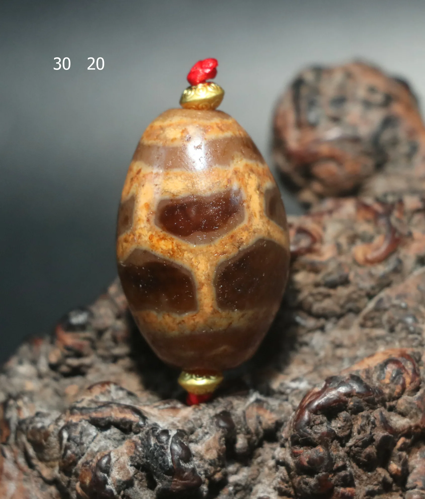 

Energy Tibetan Old Agate Turtle Shell of West Asia Big Dauo dZi Bead Amulet Efs FLLZB Gemstone LKbrother Talisman