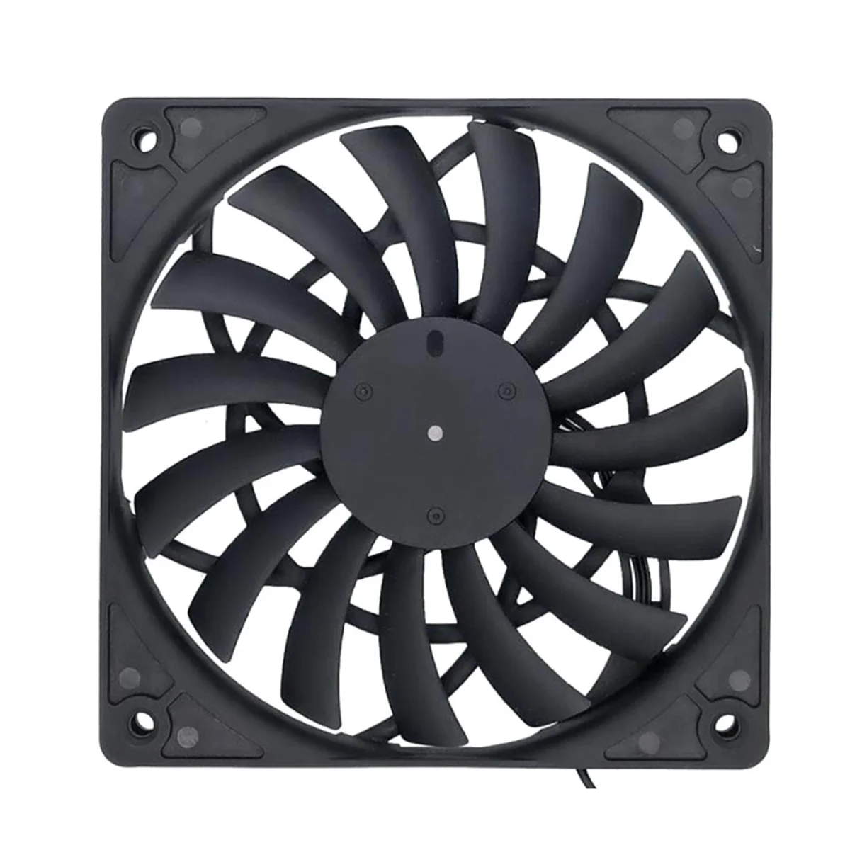 Fino ventilador PWM para caixa de computador, refrigerador do chassi do PC, mudo, novo, 120x120x12mm, DC 12V, 0.25A, 1400RPM, 120mm, 12cm