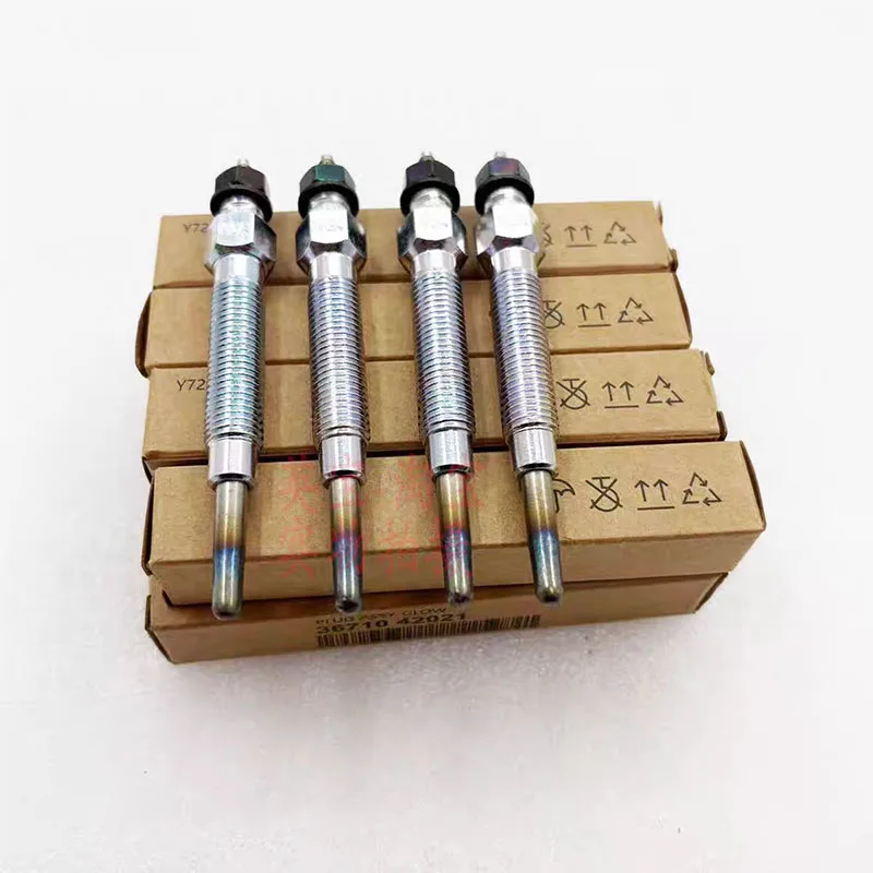 4/8/12 Uds Turbo diésel calentador bujías incandescentes para Hyundai Terracan Grace H100 Galloper H1 Imax Pajero 3671042021