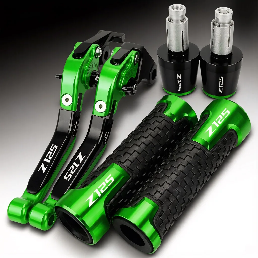 

For KAWASAKI NINJA 125 Z125 2019 2020 2021 2022 2023 Motorcycle Clutch Lever Brake Levers Handlebar Handle Hand Grips Ends