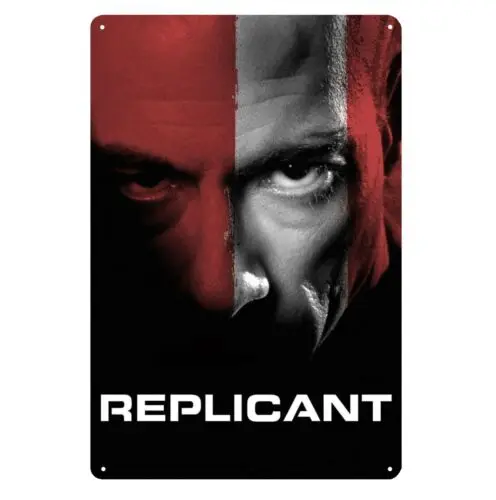 Replicant jean claude van damme Movie Metal Poster Tin Sign 20x30cm