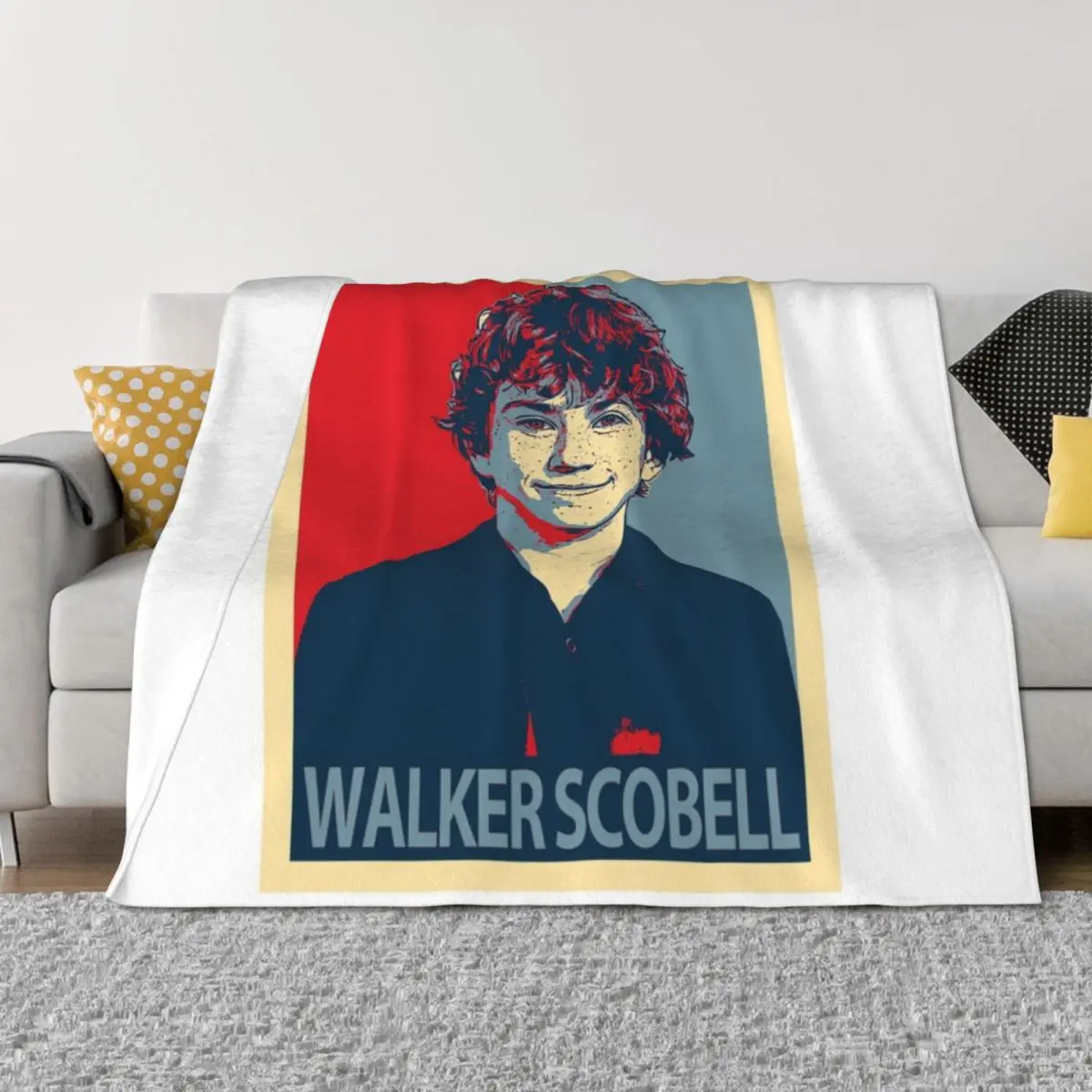 

Walker Scobell Throw Blanket Baby Hairy Luxury St blankets ands Blankets