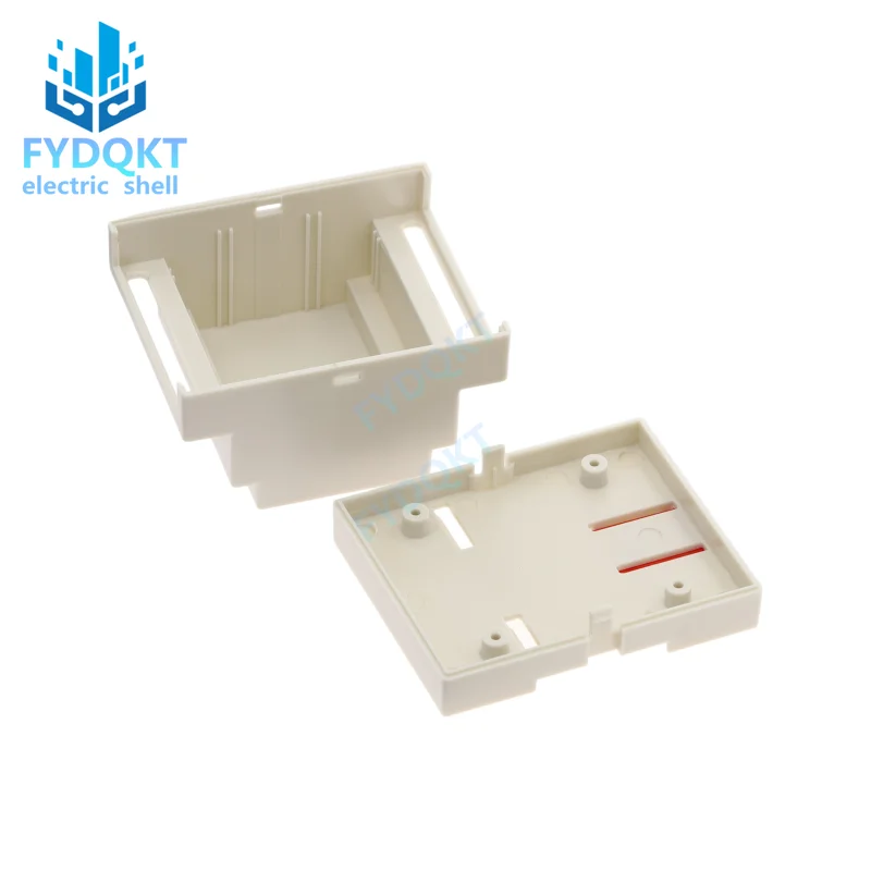 1PC DIN Rail PLC  Fire detection instrument Standard 35 rail electrical box 88X59X72 switch alarm signal wireless module Boxes