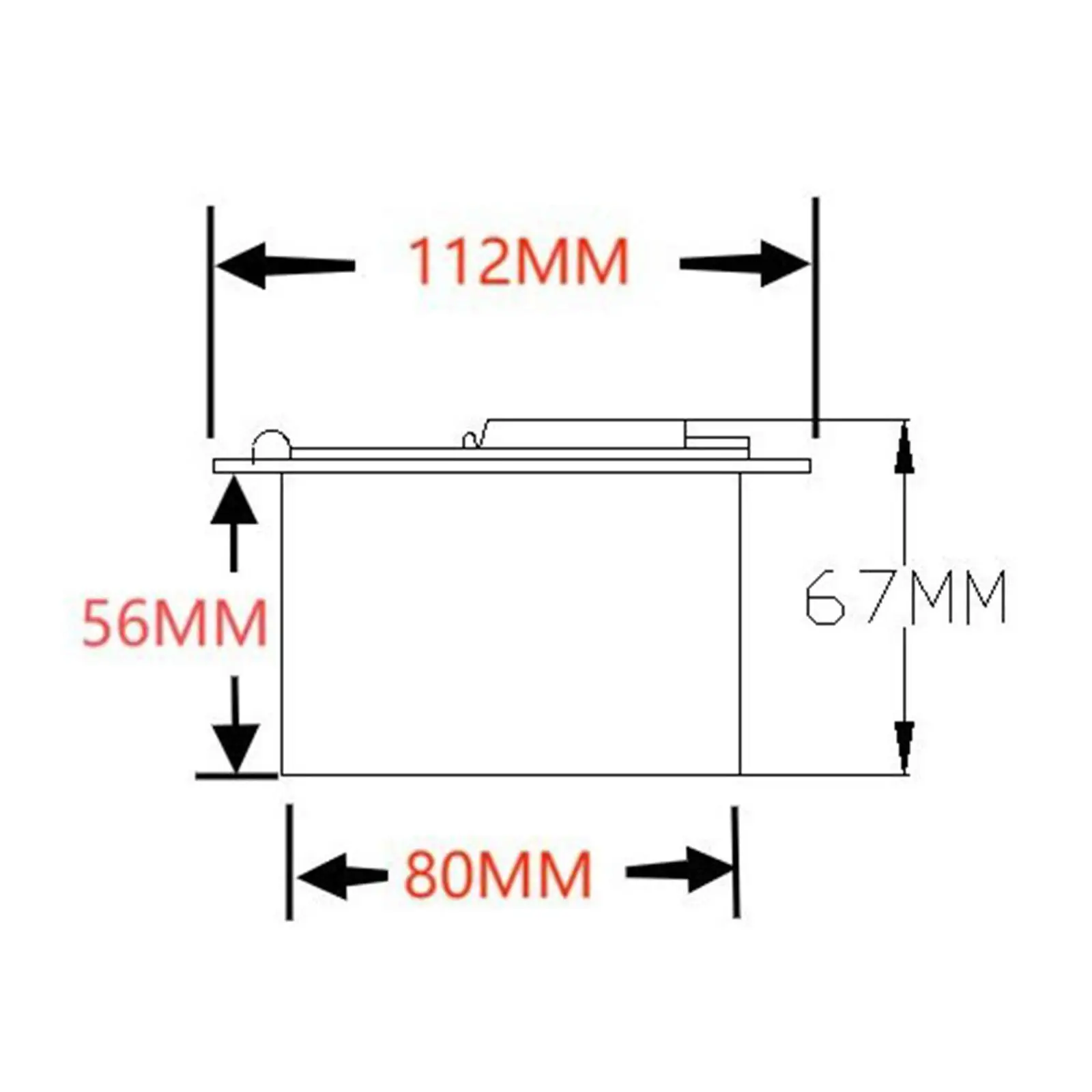 Generic Electric Cable Hatch Direct Replace Easy Installation Round 4 inch Door