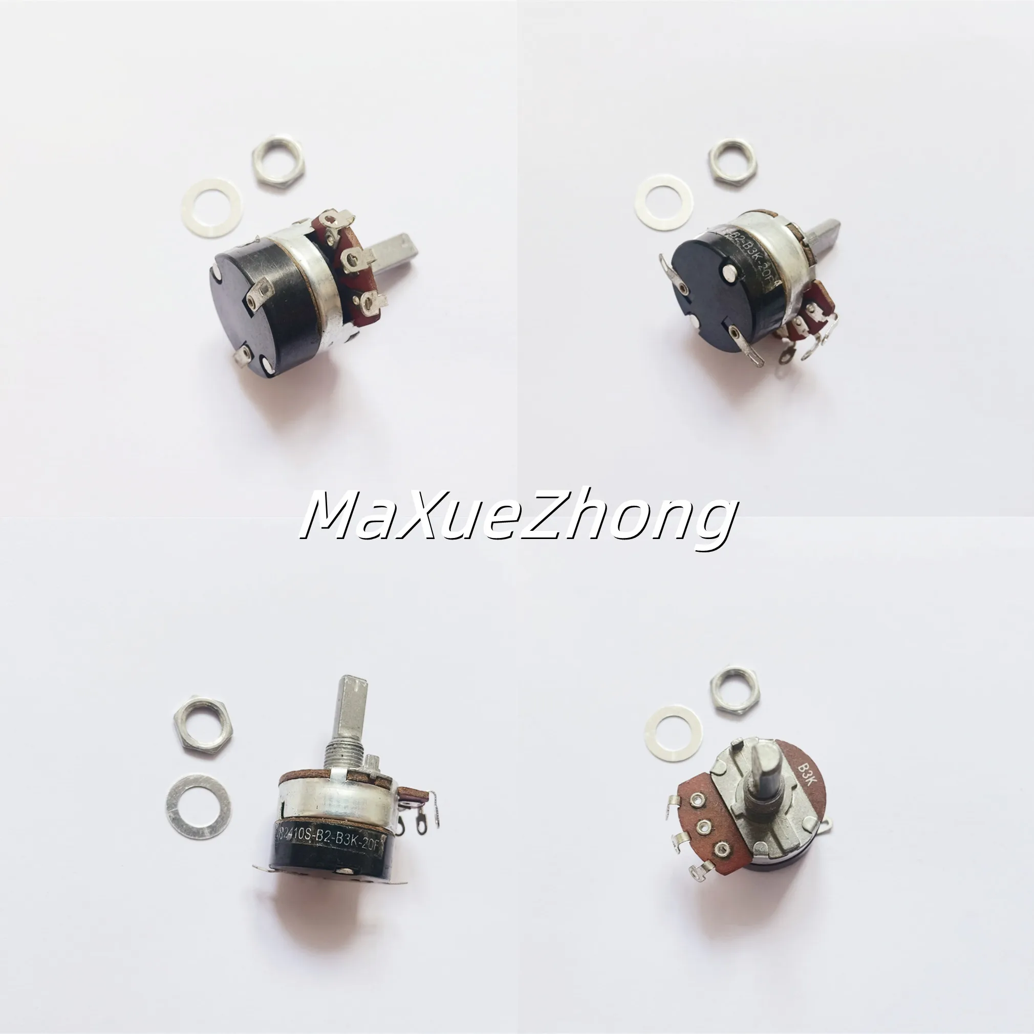 Original new 100% R2410S-B2-B3K-20F 138 Type single potentiometer with switch B3K handle length 20MMF