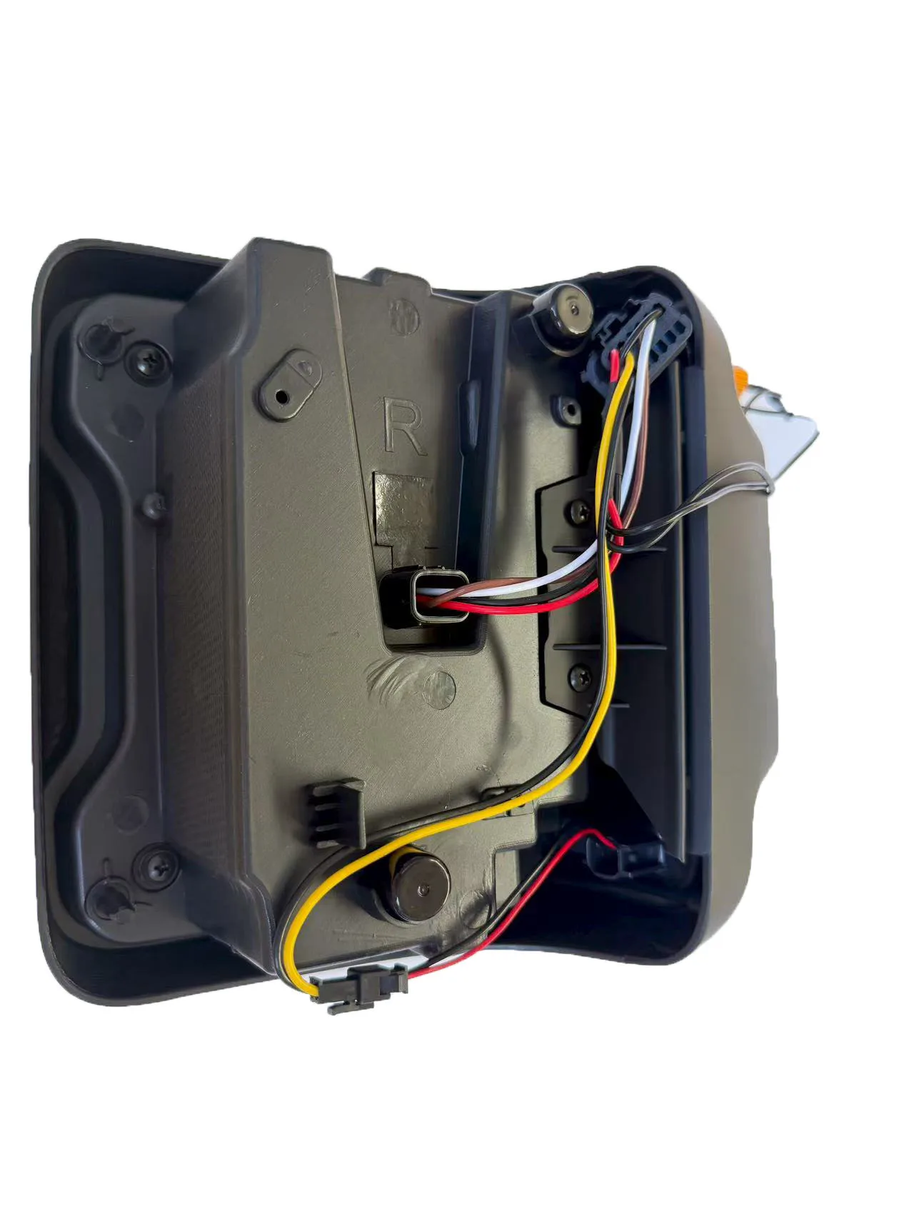 For 2018-2019 Jeep Wrangler JL, Red/Black Turn Signals and Brake Lights, 12V, ABS Material