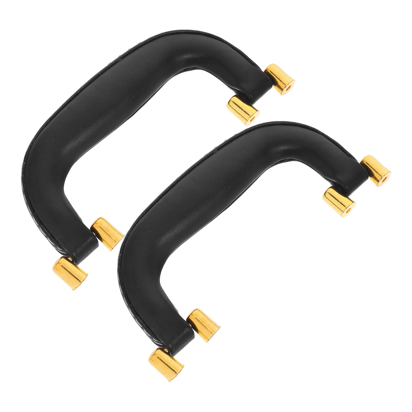 2 個 Pu 荷物交換用スーツケースツールボックストランク簡単インストール快適なグリップ DIY バッグハンドルトートバッグハンドル