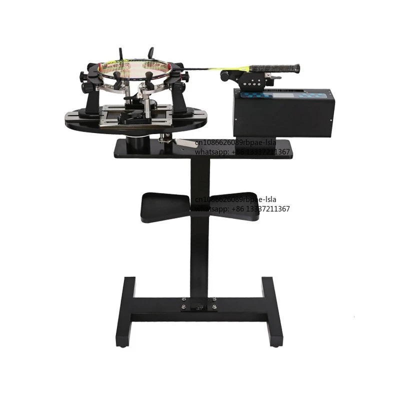 

Badminton Tennis Computerized Digital Automatic Racket Stringing Machine with Tension Head