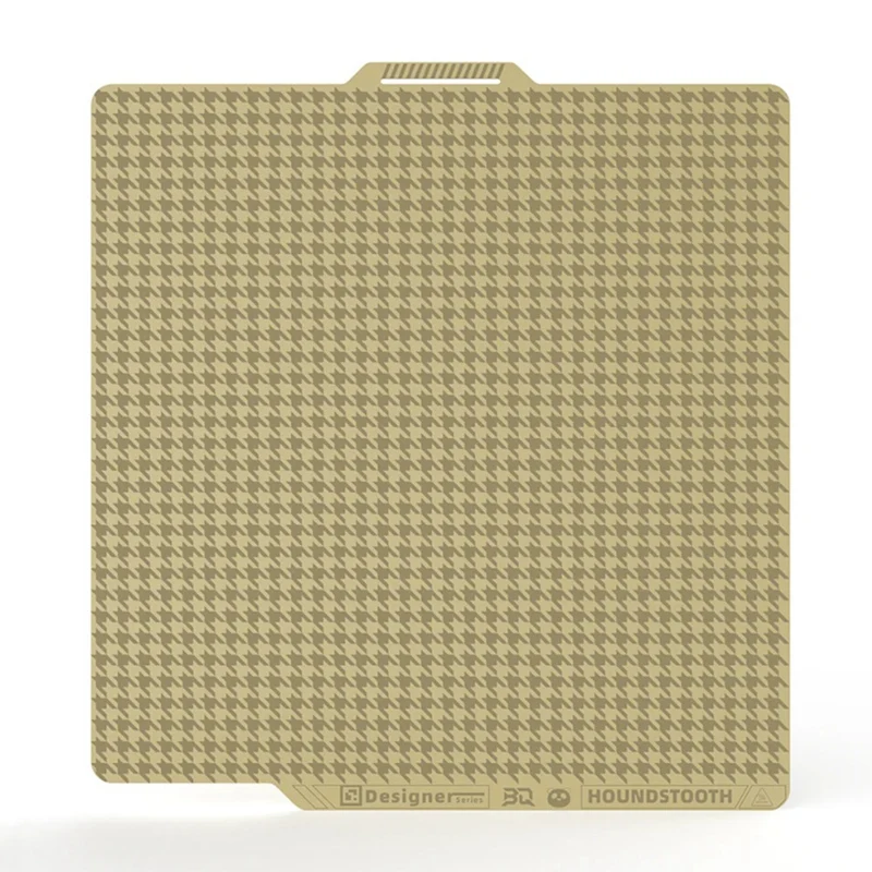 AU61-BIQU Panda Buildplate Designer Series Dual-Textured 3D Printing Build Plate Honeycomb & Houndstooth For Bambu X1/P1/A1 Prin - Image 4