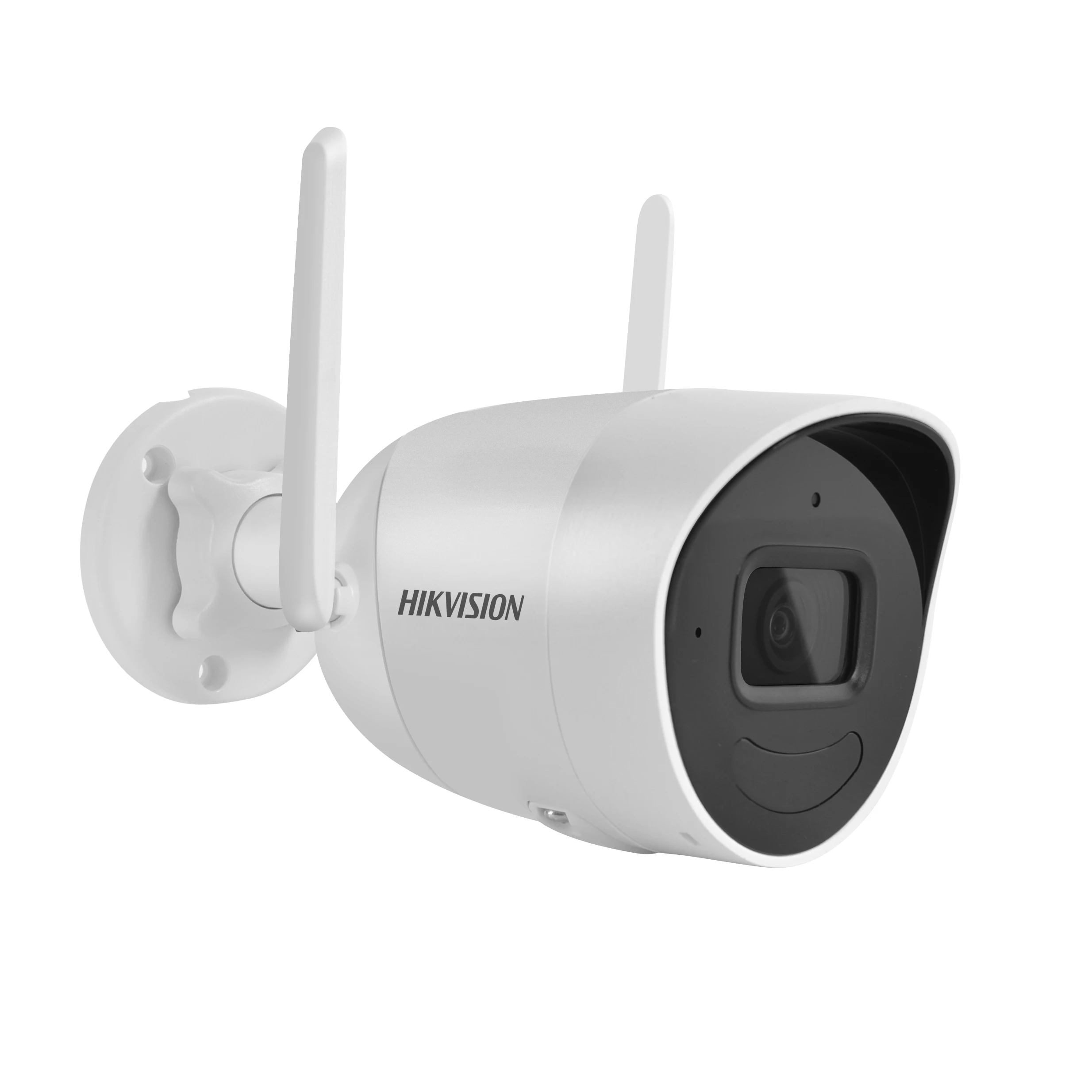 Hikvision 야외 와이파이 오디오 고정 불릿 네트워크 카메라, 양방향 오디오 EXIR 2.0 SD 슬롯, IP66, 정품 DS-2CV2041G2-IDW, 4MP, 30M IR