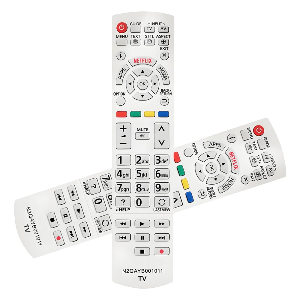 Replacement N2QAYB001011 N2QAYB001010 N2QAYB000842 N2QAYB000840 Remote Control Compatible with Panasonic Smart TV view 5