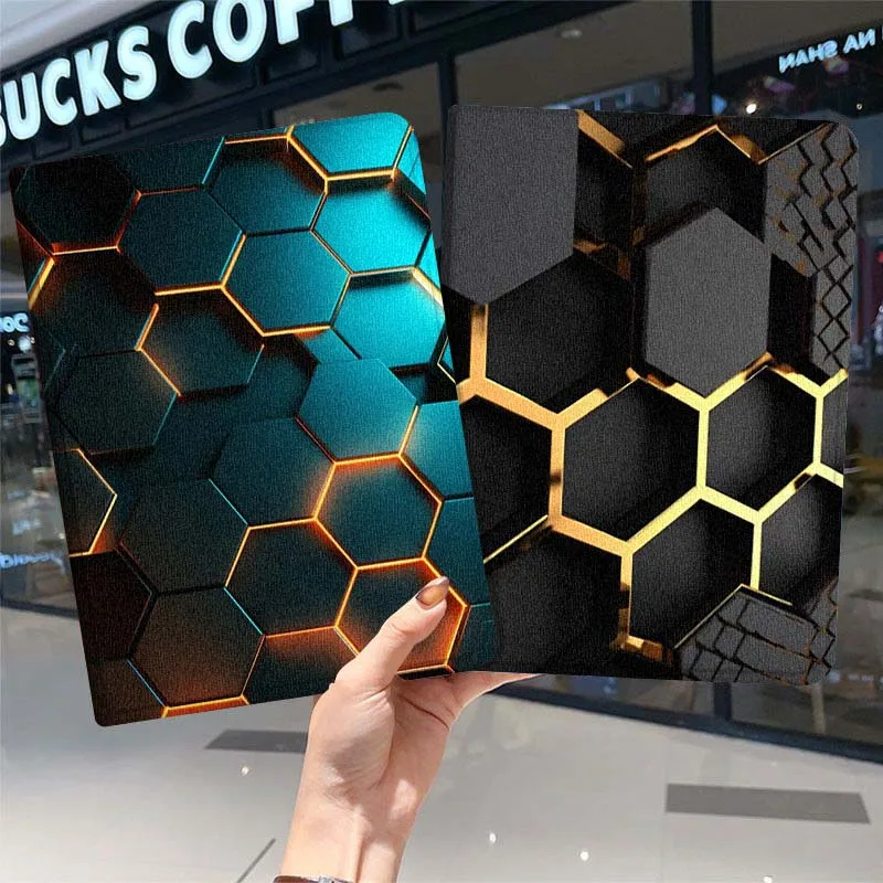 

Noctilucent Carbon Fiber For Samsung Galaxy Tab A7 A A8 A9 A11 S6 S11 10.1 10.4 10.5 Inch Lite PLus Tablet Case