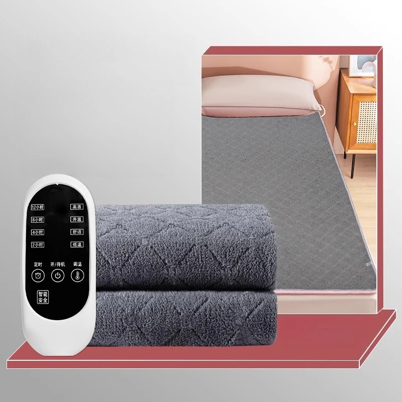 

Моющееся электрическое одеяло, можно стирать в машине, плед с подогревом, легко чистится, термоодеяло, прочный Chauffant, товары для дома