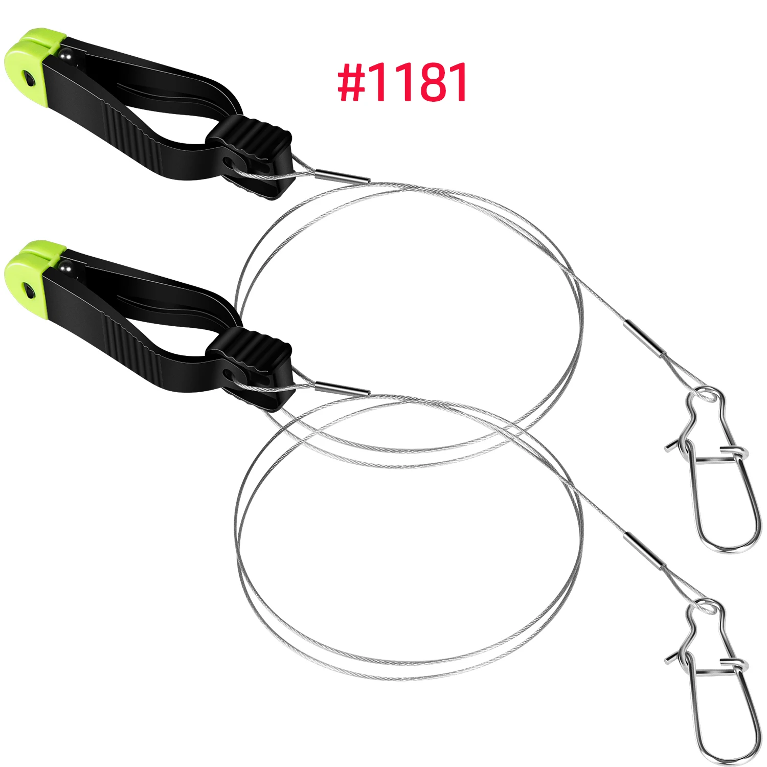 

1181 Grip Line Release Clip for Scotty Downrigger, Adjustable Power Grip Plus with 18-Inch Leader for Trolling, Planer Boards