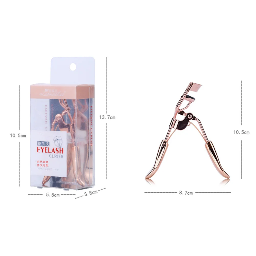 

Premium Stainless Steel Eyelash Curler in Rose Gold Ergonomic Design for Gentle Lash Curling Must-Have Beauty Tool