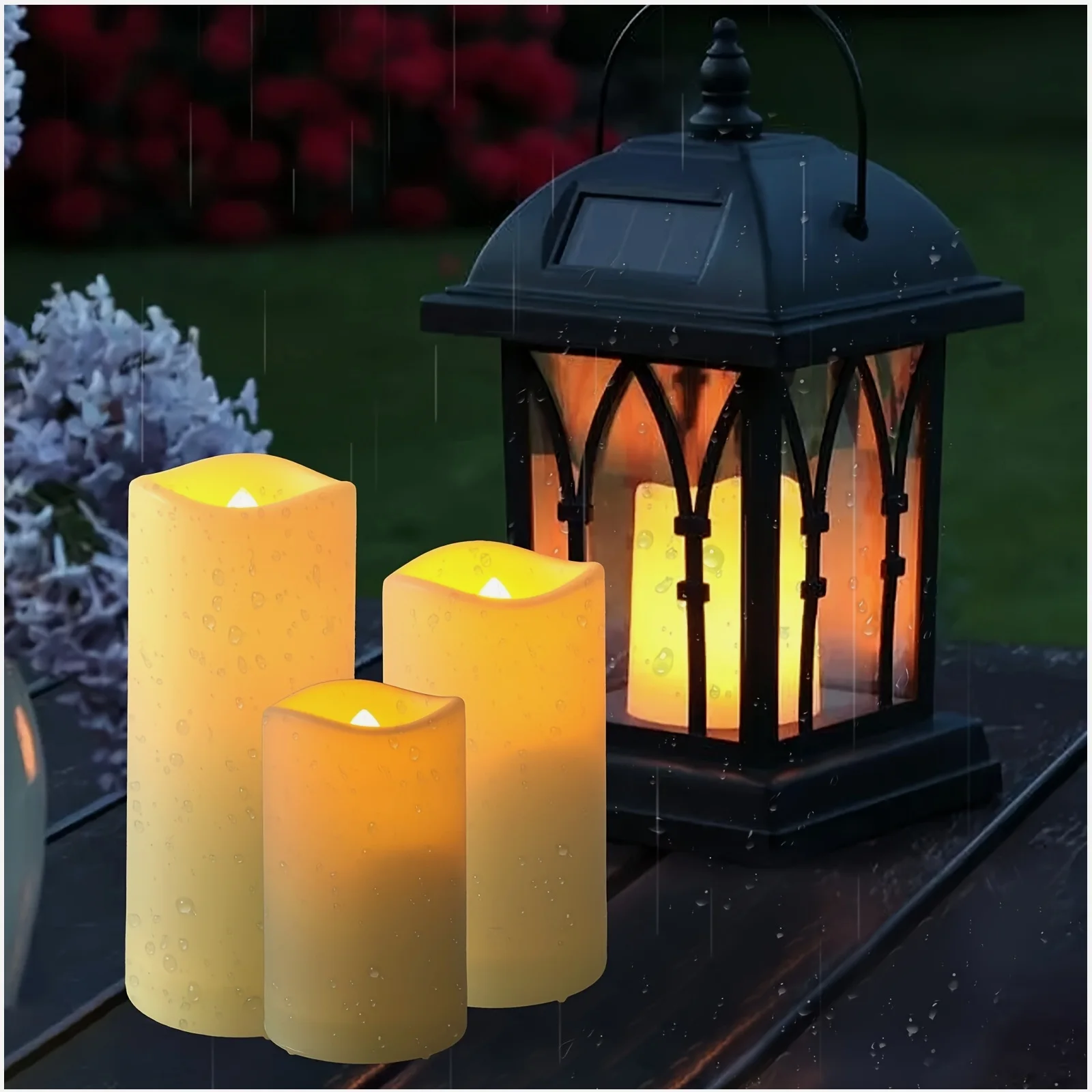 72-Piece Flameless Flickering - Holiday Candle Set recensie en prijs