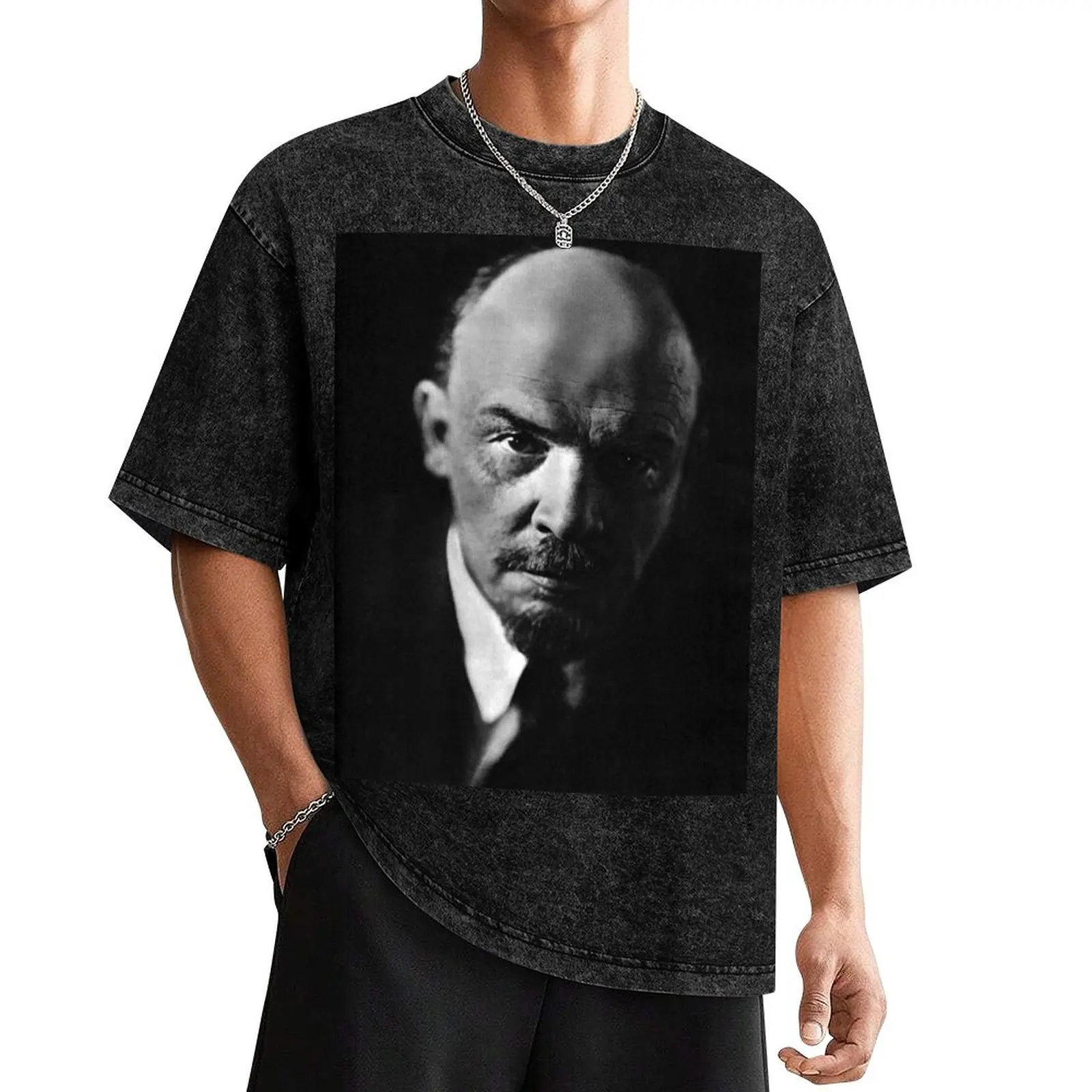 Lenin photo T-Shirt hippie clothes boys whites mens t shirt graphic