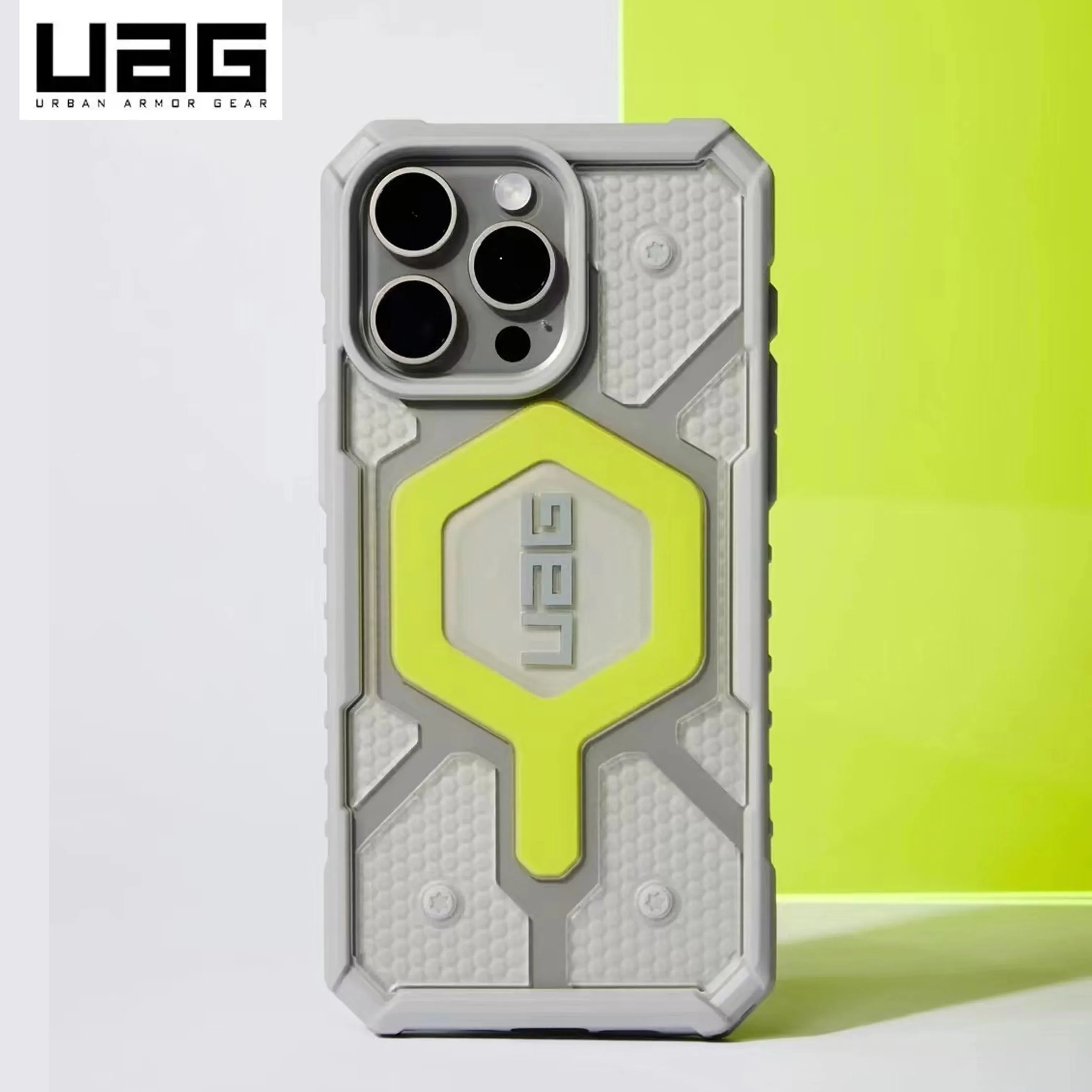 UAG PATHFINDER MagSafe Clear Case for Apple iPhone 15 Pro Max 14 13 12 iPhone14 iPhone15 Original Shockproof Magnetic Cover