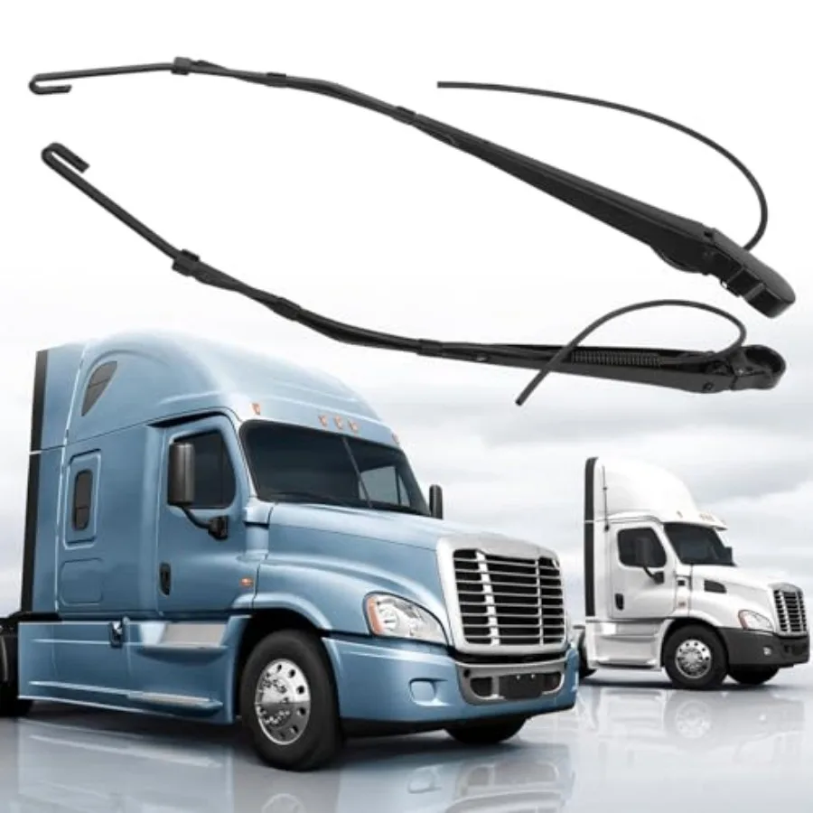 

2 Pcs Front Windshield Wiper Arm Fits Freightliner Cascadia 2008-2025, Left And Right Wiper Arm OEM Easy to Install