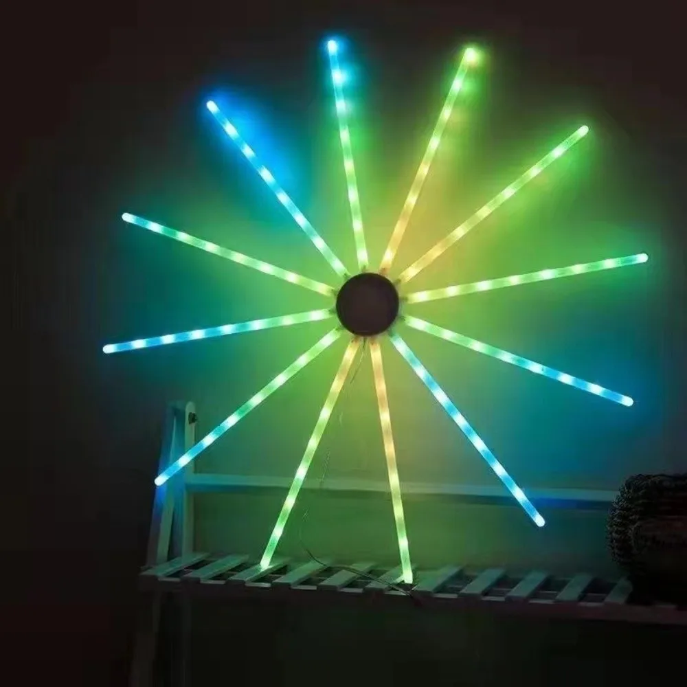 الإضاءة الزخرفية RGB LED قطاع ضوء بلوتوث التحكم USB شرائط الضوء 5V تغيير لون ضوء الزفاف