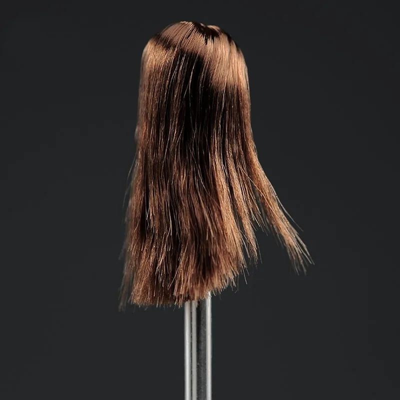 Tête de femme asiatique à l'échelle 1/12, sculpture de tête de greffe de cheveux, modèle adapté à TBL PH 6 ", figurine d'action pâle de soldat, poupées corporelles