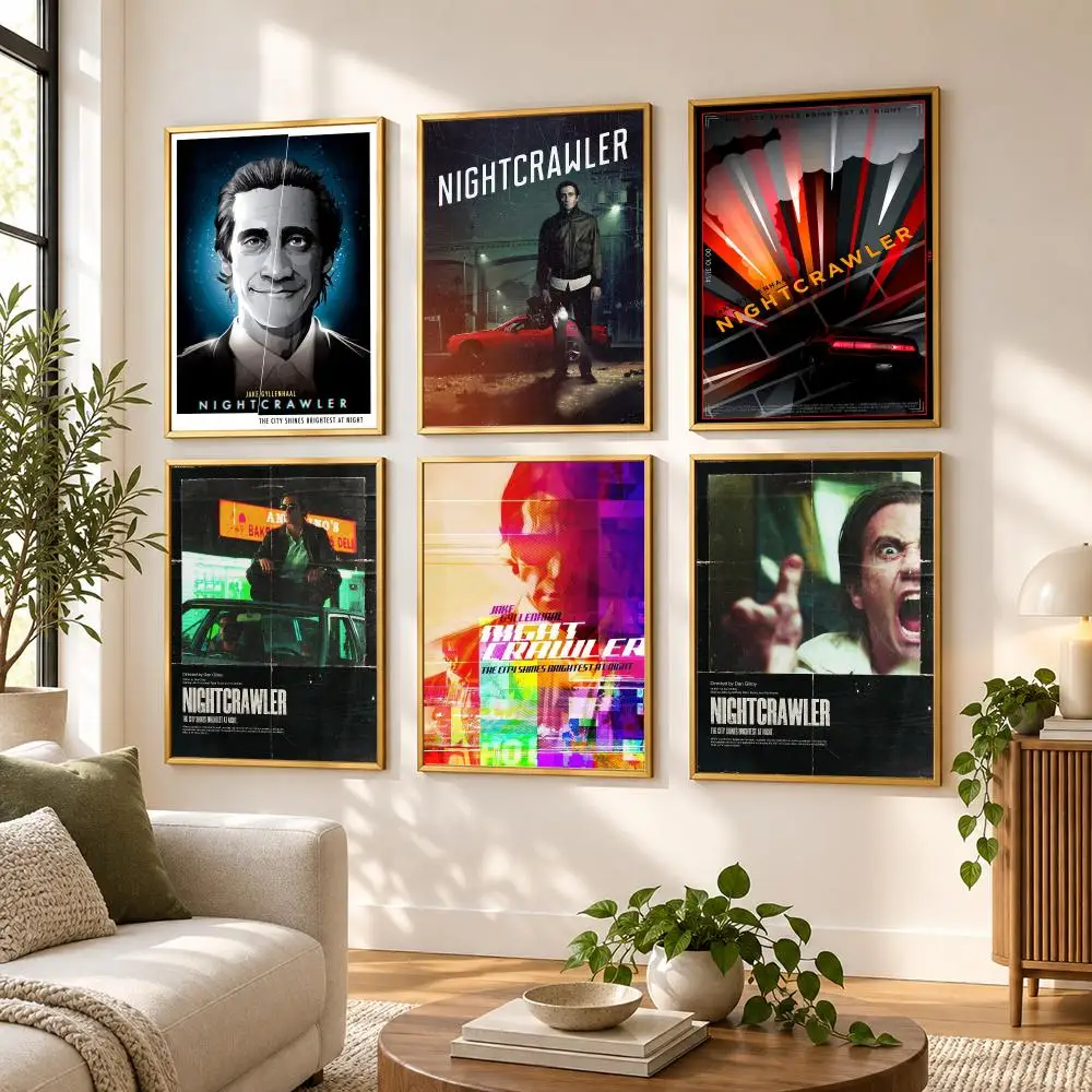 Nightcrawler Poster HD art sticky wall waterproof home living room bedroom bar aesthetic decoration