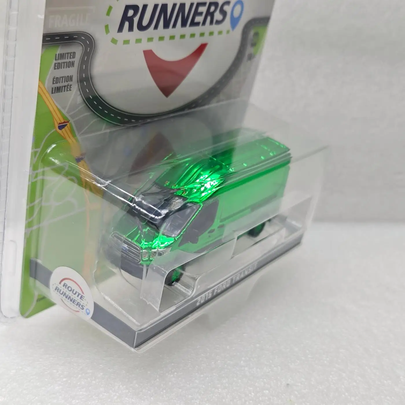 GreenLight 1:64 2015 Ford Transit 53010-A pressofuso in lega modello di auto mini auto giocattolo regalo per bambini